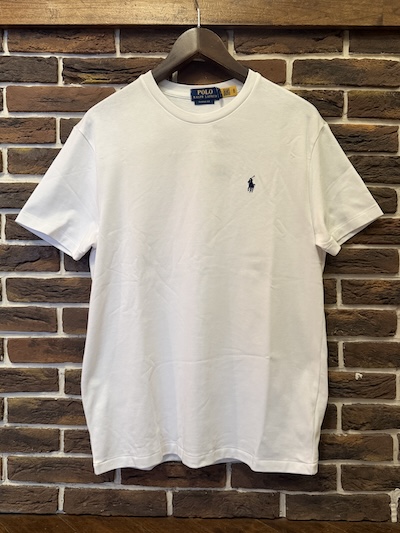 POLO RALPH LAUREN HEAVYWEIGHT TSHIRTS WHITE CLASSIC FIT
