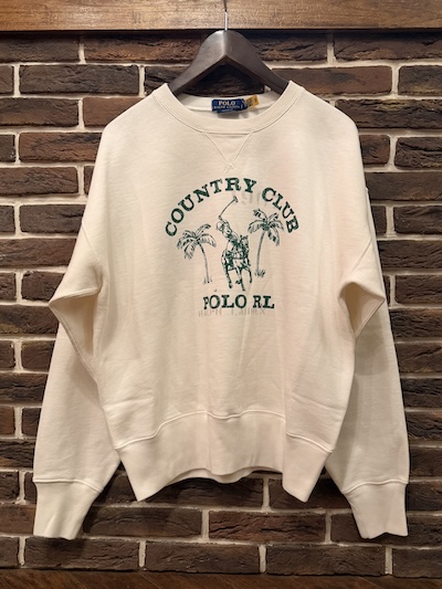 POLO RALPH LAUREN FLEECE CREWNECK VINTAGE FIT