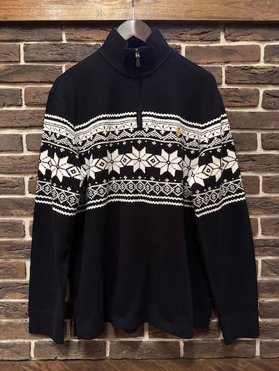POLO RALPH LAUREN(ラルフローレン)NORDIC HALF ZIP KNIT SHIRTS