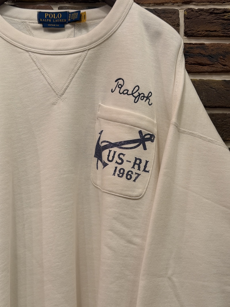 POLO RALPH LAUREN Pocket Sweat Shirts POLO RALPH LAUREN ポケットスウェットシャツ（画像2）