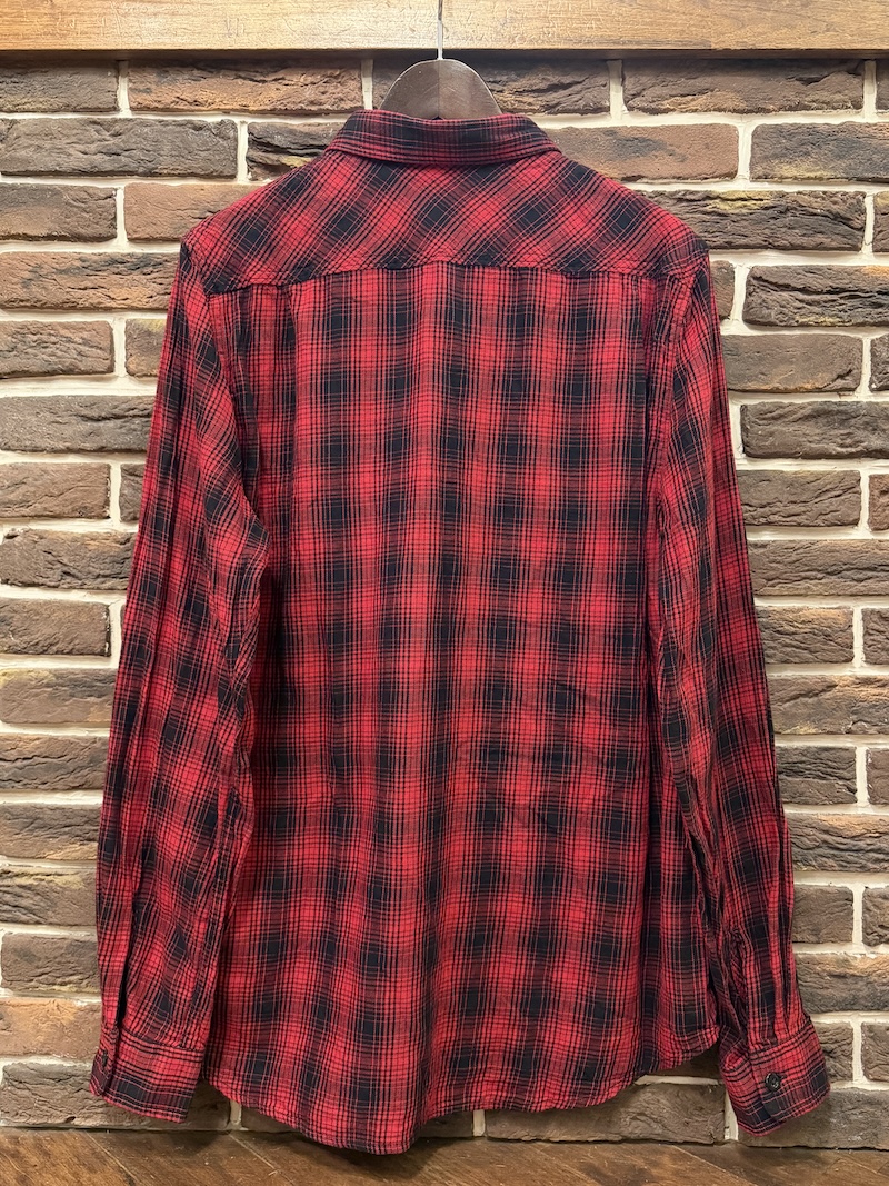 RL DENIM&SUPPLY Ombre check Work Shirts RL DENIM&SUPPLY オンブレチェックワークシャツ（画像5）