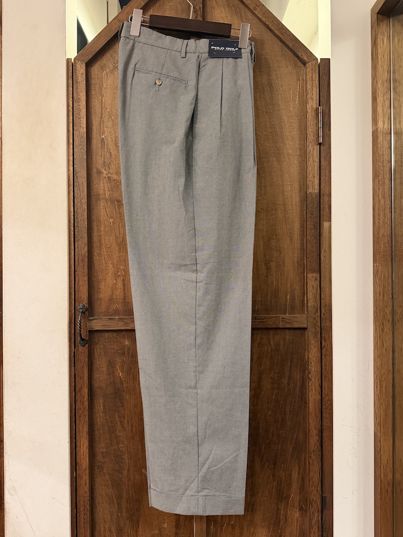 RL POLO GOLF Hounds Stooth Cotton Slacks RL POLO GOLF コットンスラックス