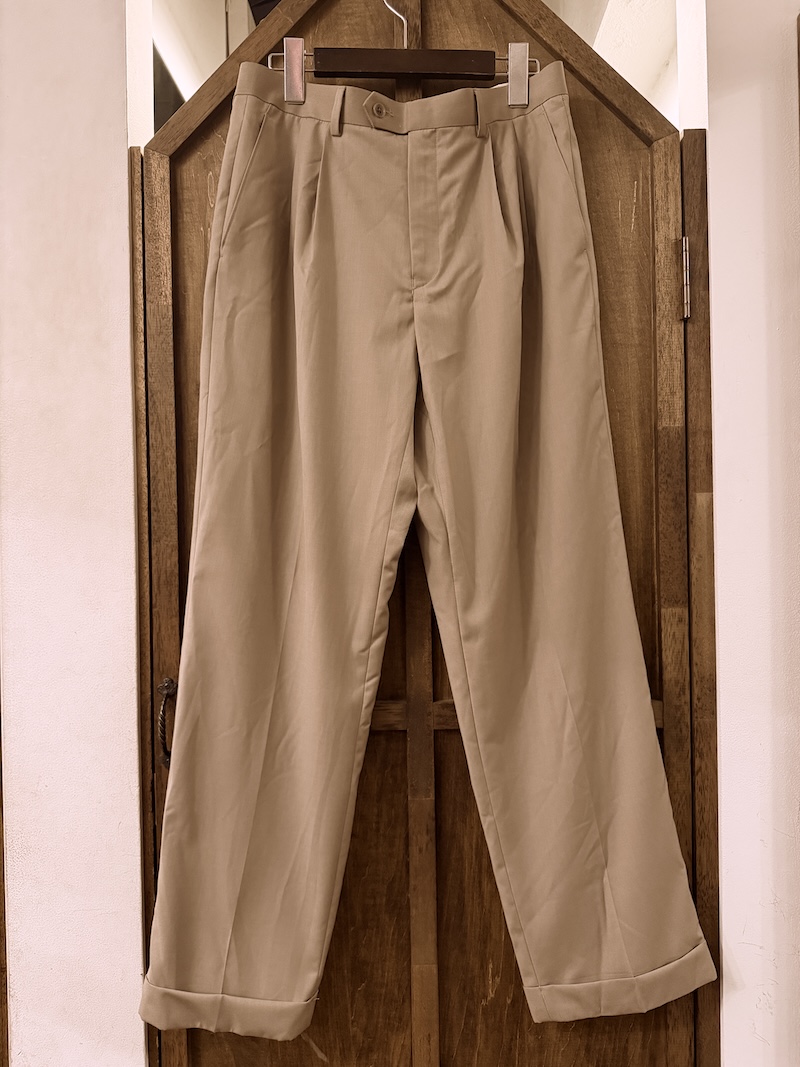 LAUREN RALPH LAUREN 2TAC SLACKS LAUREN RALPH LAUREN ツータックスラックス
