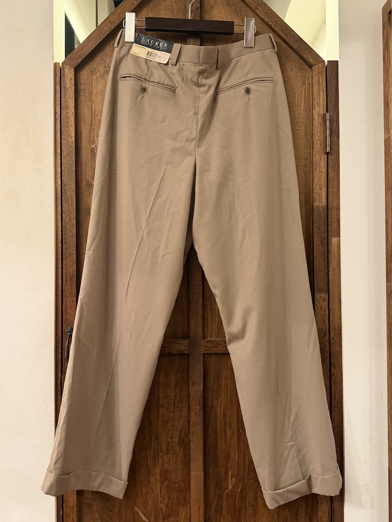 LAUREN RALPH LAUREN 2TAC SLACKS LAUREN RALPH LAUREN ツータックスラックス（画像6）