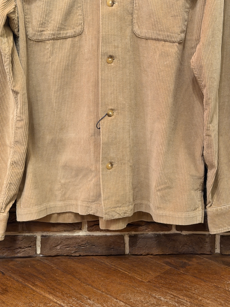 POLO RALPH LAUREN CORDUROY CAMP SHIRTS BROWN POLO RALPH LAUREN コーデュロイシャツ（画像3）