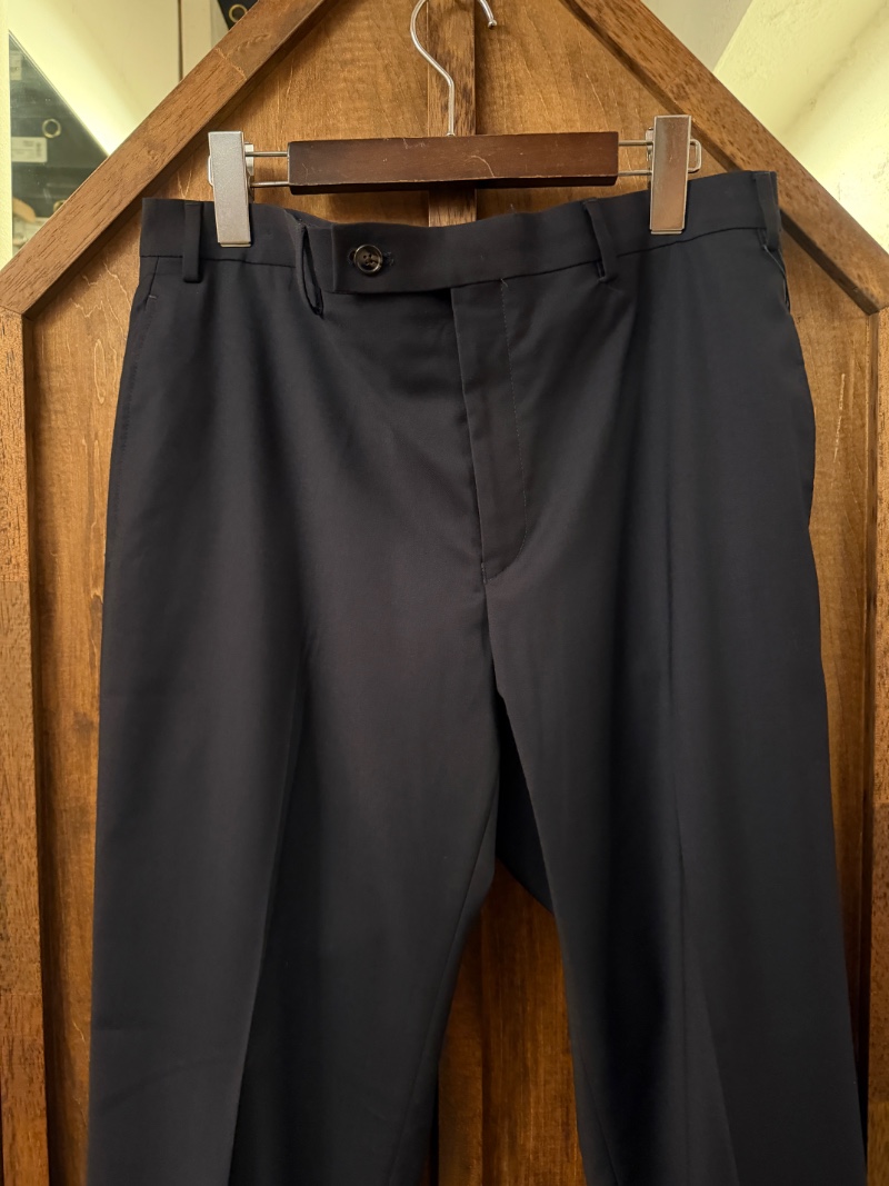 LAUREN RALPH LAUREN NAVY ULTRA FLEX SLACKS LAUREN RALPH LAUREN ウルトラフレックス　スラックス（画像2）