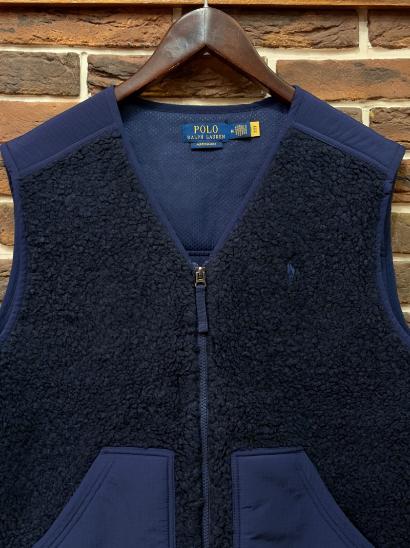 POLO RALPH LAUREN FLEECE VEST POLO RALPH LAUREN フリースベスト（画像2）