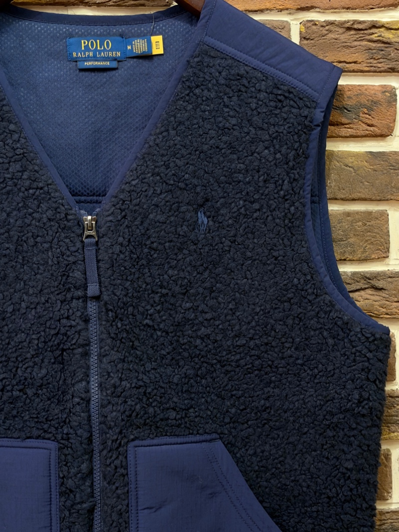 POLO RALPH LAUREN FLEECE VEST POLO RALPH LAUREN フリースベスト（画像3）