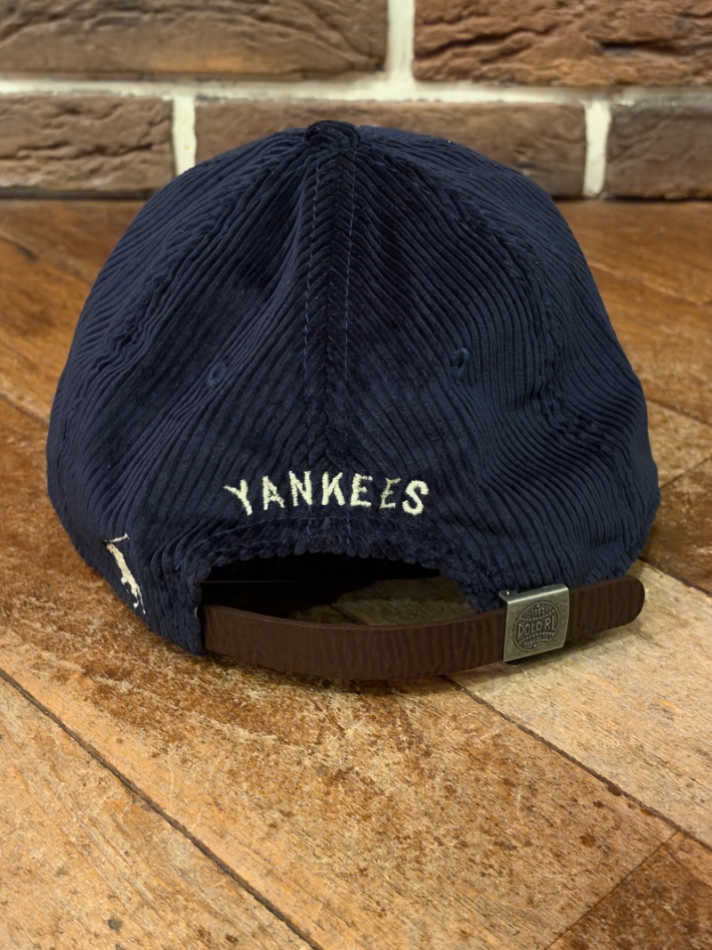 POLO RALPH LAUREN NEW YORK YANKEES CORDUROY CAP POLO RALPH LAUREN NYYコーデュロイキャップ（画像4）
