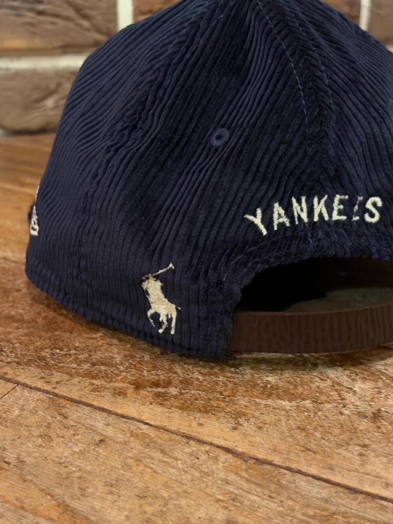 POLO RALPH LAUREN NEW YORK YANKEES CORDUROY CAP POLO RALPH LAUREN NYYコーデュロイキャップ（画像5）