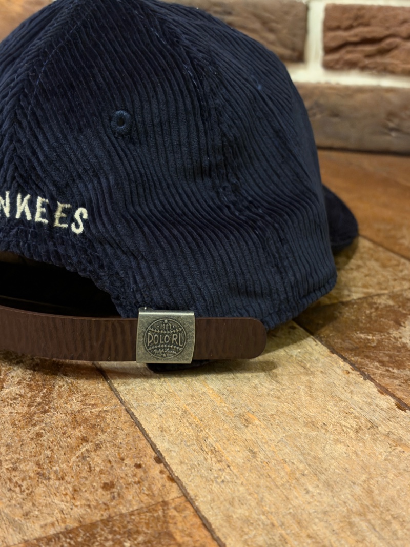 POLO RALPH LAUREN NEW YORK YANKEES CORDUROY CAP POLO RALPH LAUREN NYYコーデュロイキャップ（画像6）