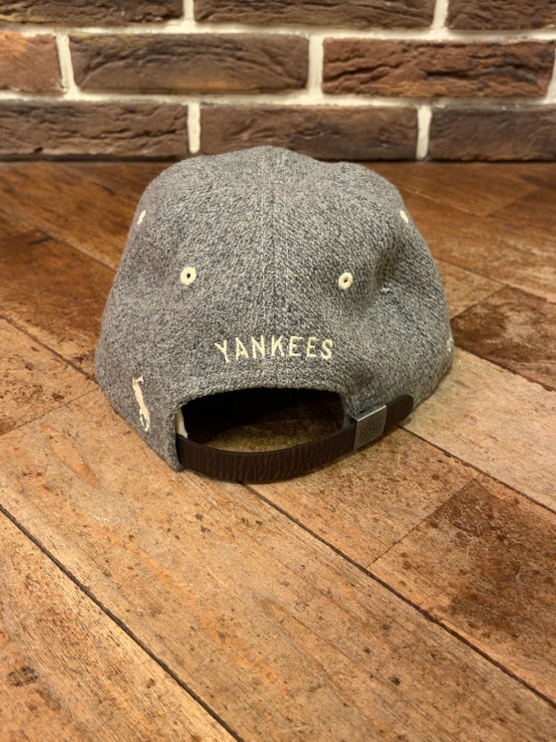 POLO RALPH LAUREN NEW YORK YANKEES WOOL CAP NEW ERA POLO RALPH LAUREN NYY ウールキャップ（画像4）