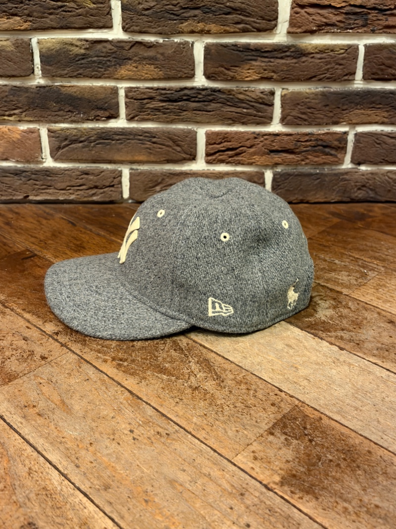 POLO RALPH LAUREN NEW YORK YANKEES WOOL CAP NEW ERA POLO RALPH LAUREN NYY ウールキャップ（画像5）