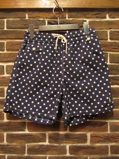 RALPH LAUREN(�|�� �����t���[����)DOT SWIM SHORTS(�h�b�g�X�C���V���[�c)