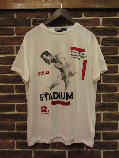 POLO RALPH LAUREN(�����t���[����)�hSTADIUM COLLECTION�hGYMNASTIC TSHIRTS(�X�^�W�A��T�V���c)