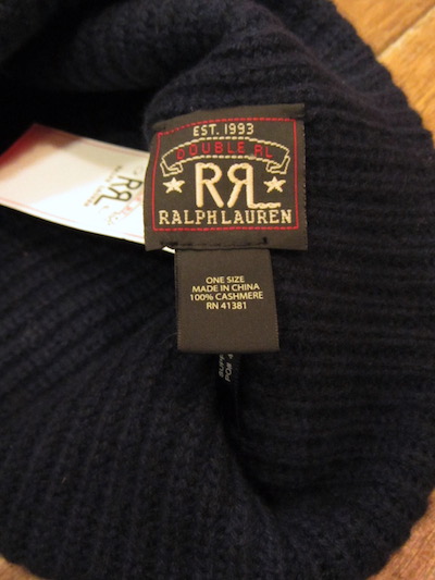 RRL等の通販サイト【RHYTHM】RRL(ダブルアールエル) KNIT CAP(ニット