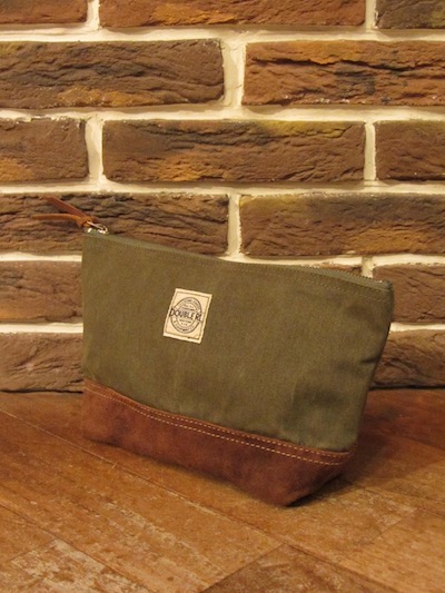 RRL (ダブルアールエル)CANVAS SUEDE POUCH(キャンバススウェードポーチ)