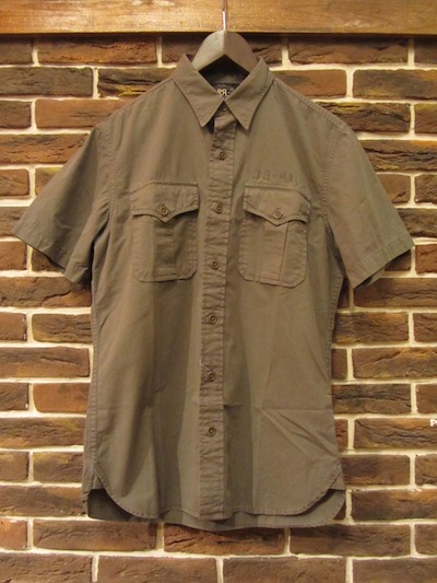 RRL (�_�u���A�[���G��)SHORT SLEEVE G.I MILITARY SHIRTS(�����~���^���[�V���c)