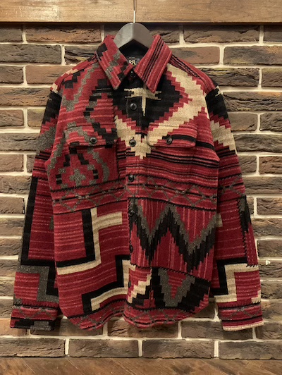 RRL (�_�u���A�[���G��)SWEATER WORK SHIRTS