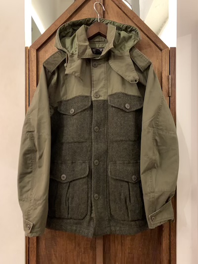 RRL (�_�u���A�[���G��)TWEED HOOD JACKET