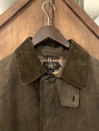 RRL等の通販サイト【RHYTHM】RRL(ダブルアールエル)OILED CLOTH COAT