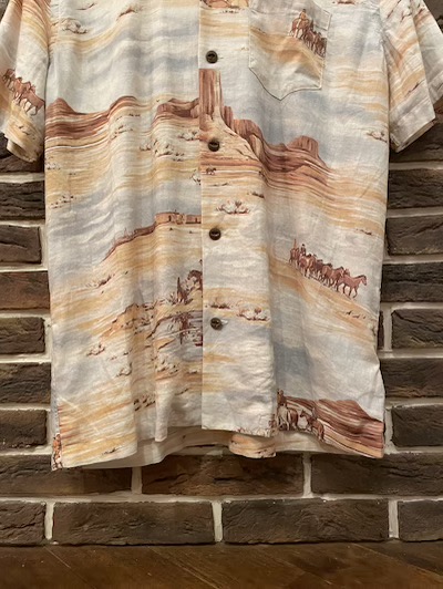 RRL SCENIC PRINT LINEN BLEND SHIRTS