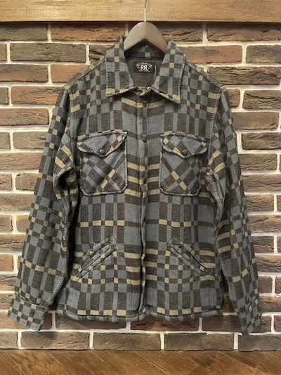 RRL (�_�u���A�[���G��)BLACKBEAR OVER SHIRTS(�V���c�W���P�b�g)