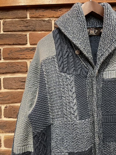 RRL等の通販サイト【RHYTHM】RRL(ダブルアールエル) ARAN KNIT SHAWL