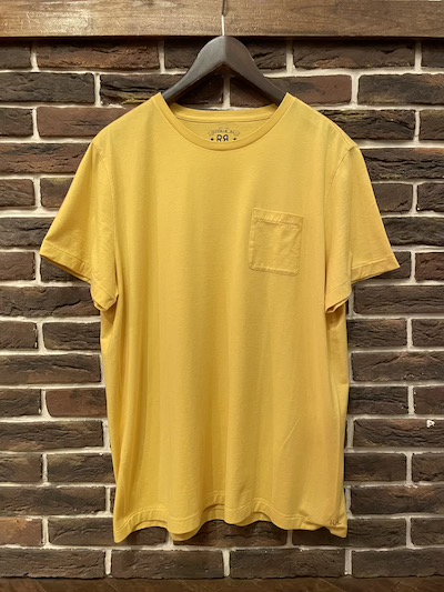 RRL (�_�u���A�[���G��)S/S POCKET TEE SHIRTS �hVINTAGE GOLD�h(�|�P�b�gT�V���c)