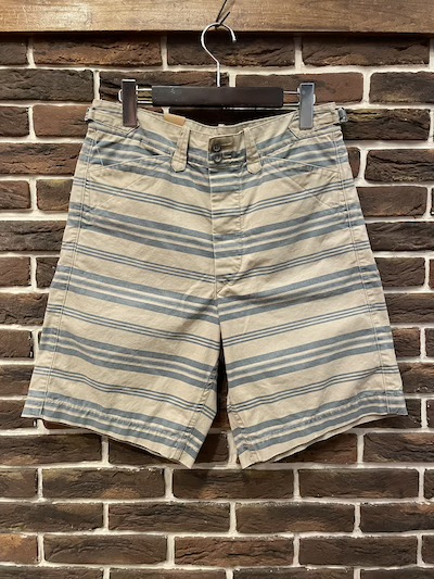 RRL (�_�u���A�[���G��)STRIPED SHORTS�i�X�g���C�v�V���[�c)