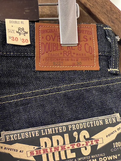 Double RL RRL デニム大戦モデルLimited 30インチ