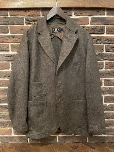 RRL (�_�u���A�[���G��)NEWLYN JACKET(�c�C�[�h�W���P�b�g)