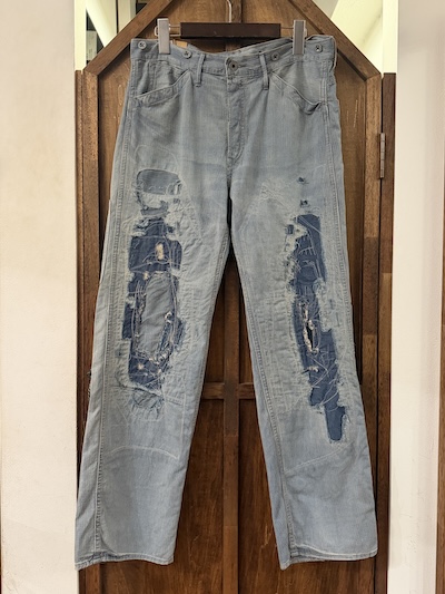 RRL HICKORY STRIPE PANTS