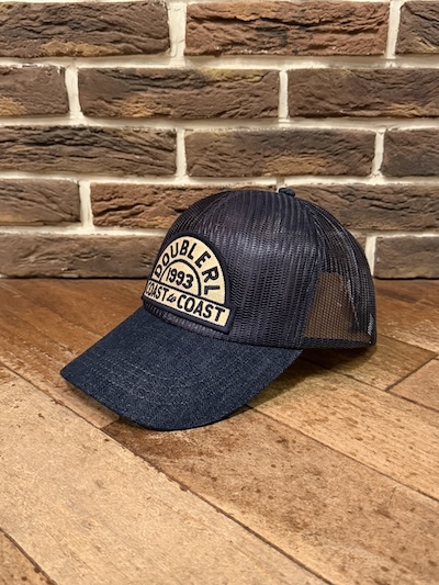 RRL DENIM×MESH TRUCK CAP