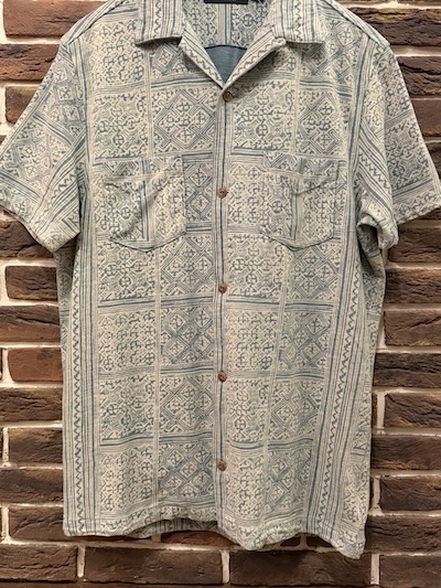 RRL、ラルフローレン等の【RHYTHM】RRL(ダブルアールエル) S/S NATIVE PATTERN CAMP SHIRTS(キャンプ ...