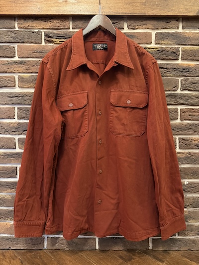 RRL(ダブルアールエル) COTTON TWILL WORK SHIRTS(コットンツイルワークシャツ)