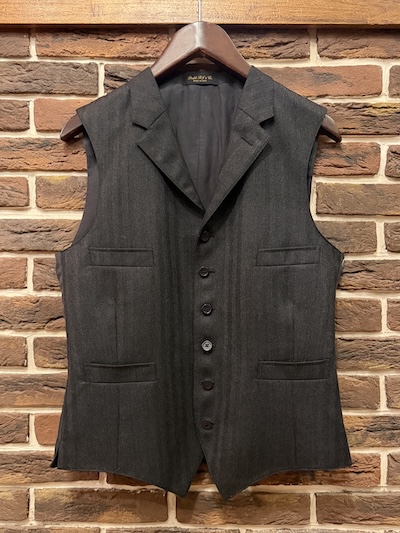 RRL HBT WAIST COAT MADE IN ITALY