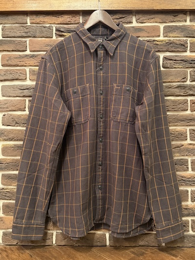 RRL WINDOWPANE TWILL WORK SHIRTS