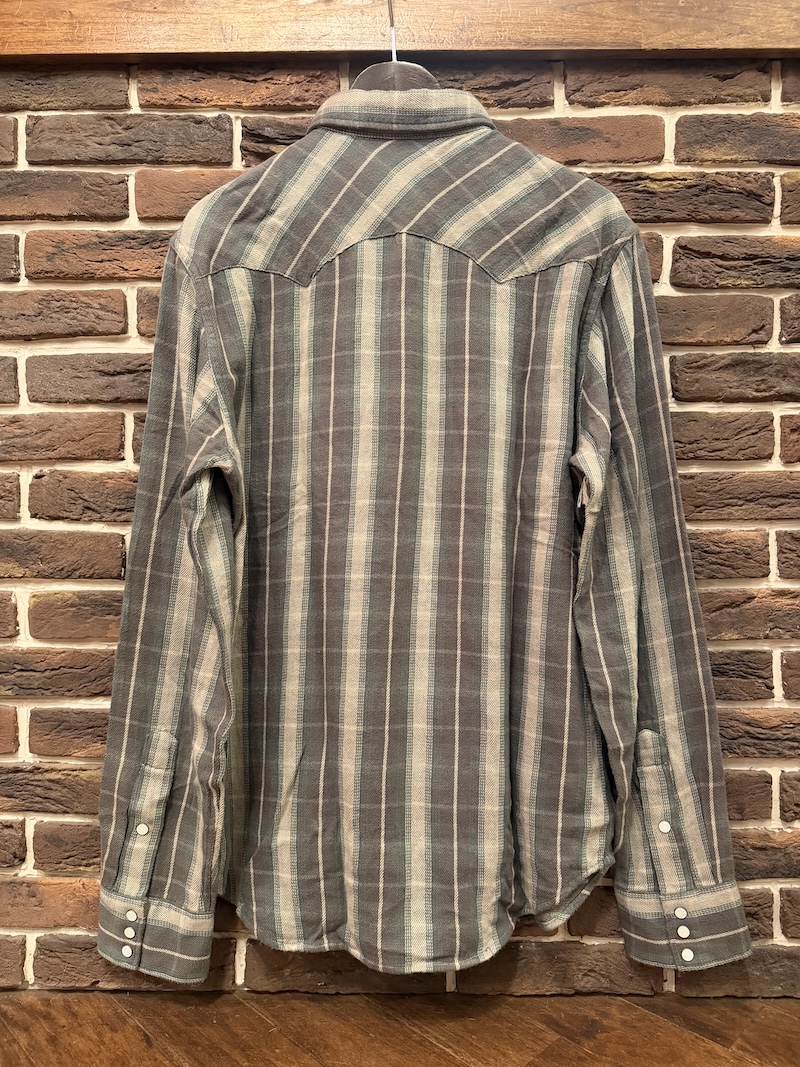 RRL Cotton flannel Western Shirts RRL コットンネルウエスタンシャツ（画像6）