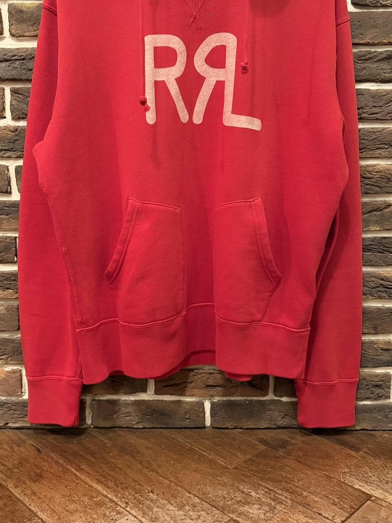RRL Logo Hoodie RRL 後付けパーカー（画像3）