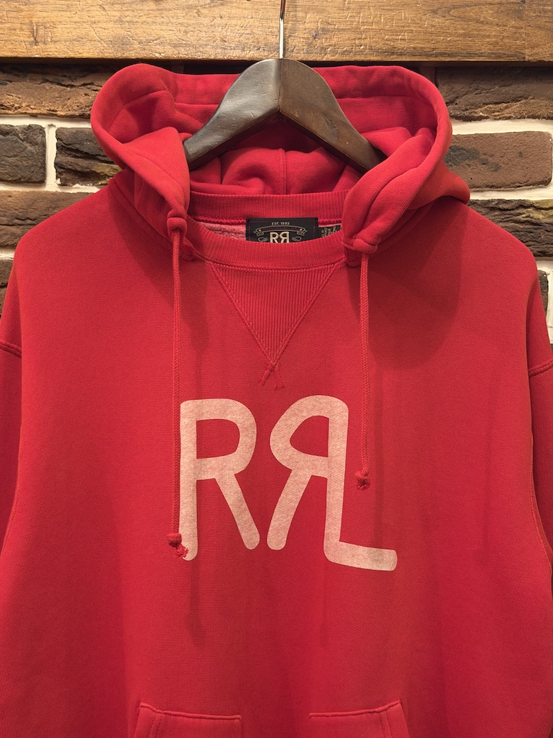 RRL Logo Hoodie RRL 後付けパーカー（画像4）