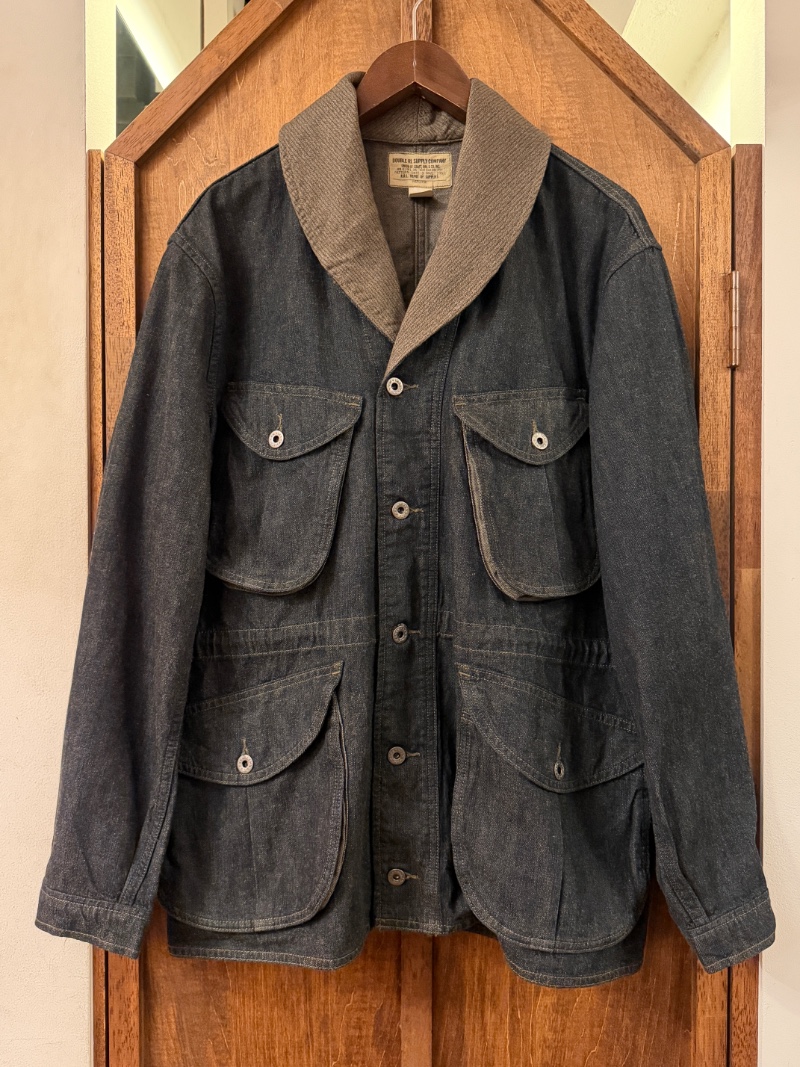 RRL DENIM COAT RRL ショールカラーデニムコート