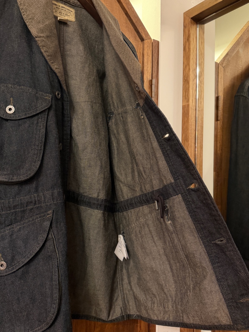 RRL DENIM COAT RRL ショールカラーデニムコート（画像9）