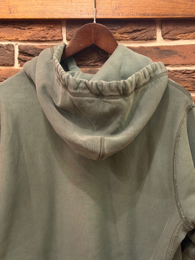 RRL GREEN HOODIE RRL スウェットパーカー（画像7）