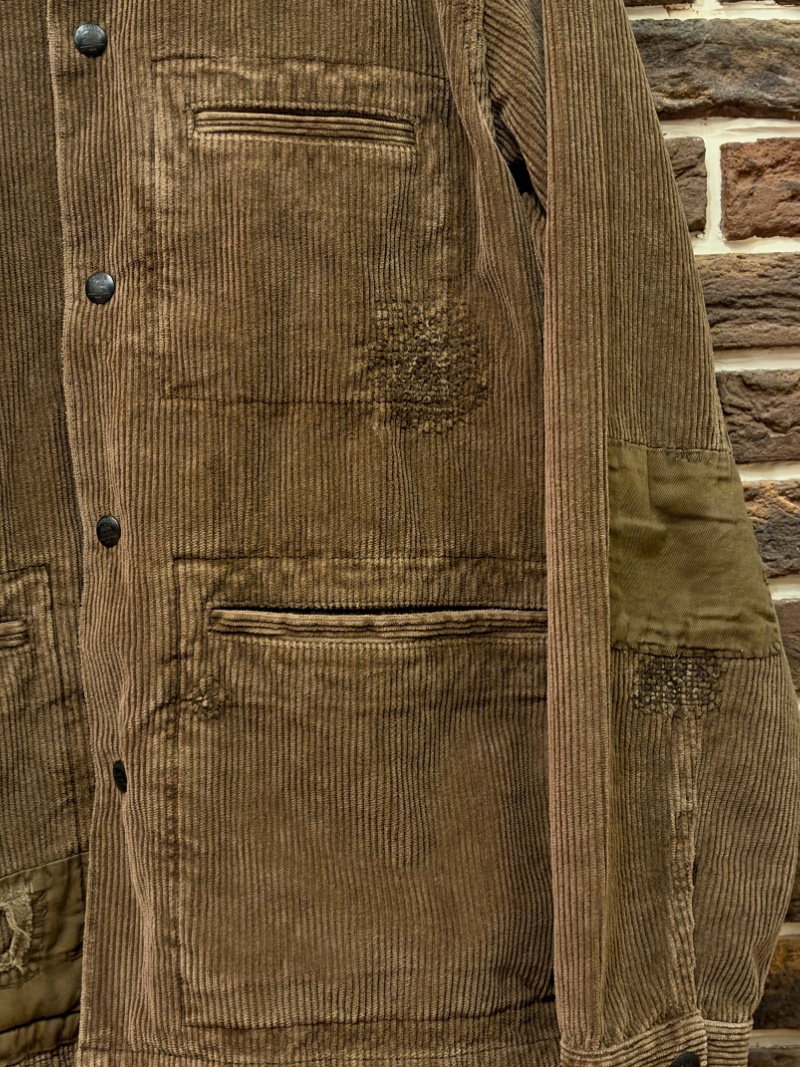 RRL RRL CORDUROY JACKET "DAMAGE&REPAIR" RRL カスタムコーデュロイジャケット（画像4）