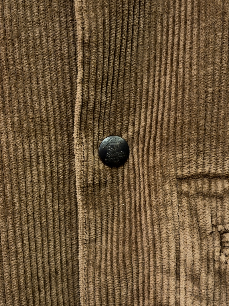 RRL RRL CORDUROY JACKET "DAMAGE&REPAIR" RRL カスタムコーデュロイジャケット（画像9）
