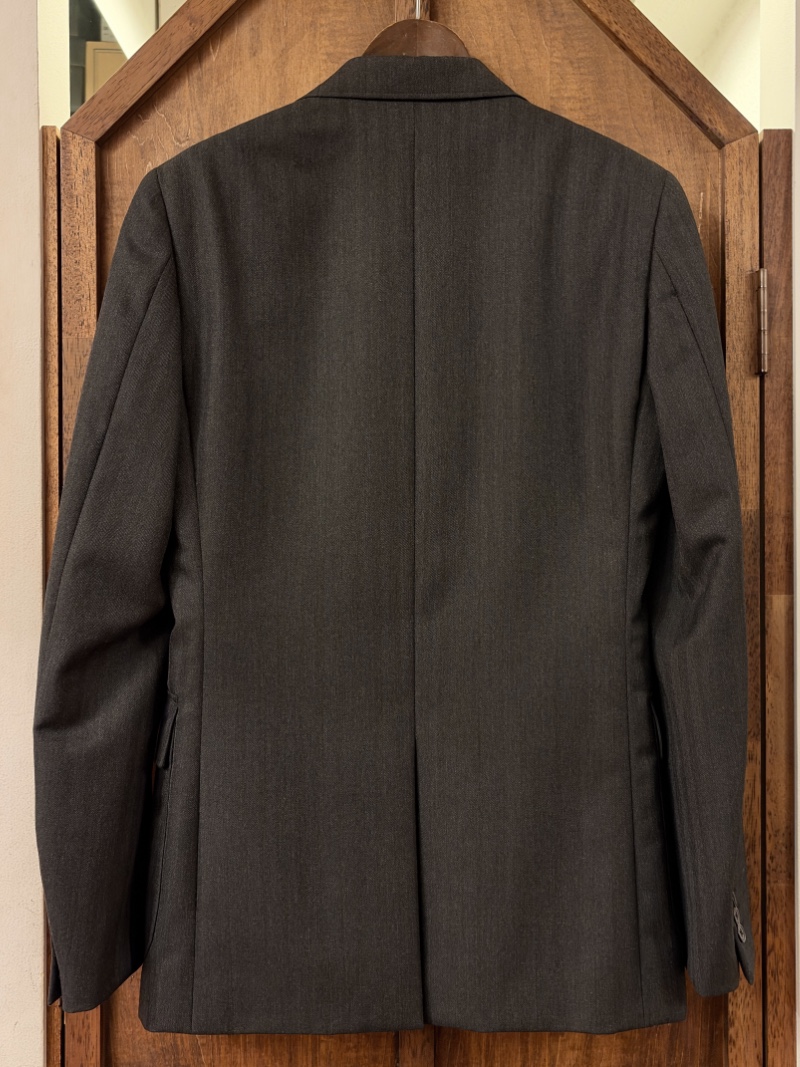 RRL HERRINGBONE WOOL 3B JACKET MADE IN ITALY RRL ヘリンボーンウールジャケット（画像6）